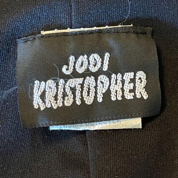 Jodi Kristopher Black Bell Sleeve Dress size 3 - Picture 3 of 7